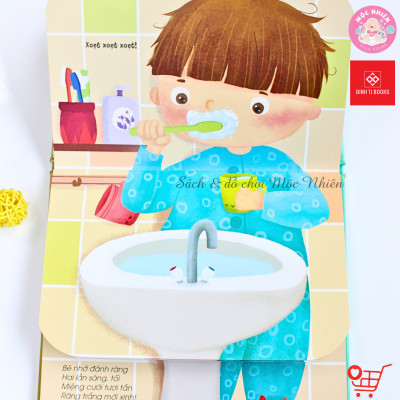 Sách Tương Tác Lật Mở - Kỹ Năng Đầu Đời Cho Bé (2 - 12 Tuổi) – Đinh Tị