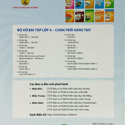 Vở Bài Tập Hoạt Động Trải Nghiệm 4 - Bản 2 (Chân Trời) (2023)