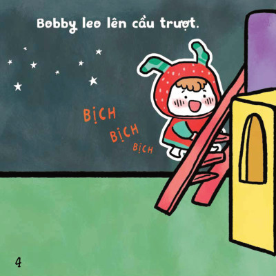 Sách Ehon Bé Vui Bé Khỏe - Chơi Cầu Trượt