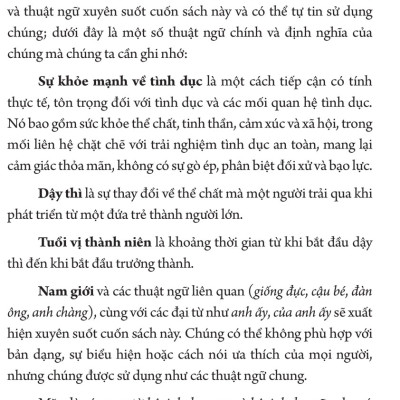Giáo Dục Giới Tính Cho Con Trai - ML
