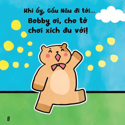 Sách Ehon Bé Vui Bé Khỏe - Chơi Xích Đu