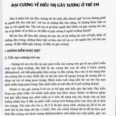 ĐT Gãy Xương Ở Trẻ Em