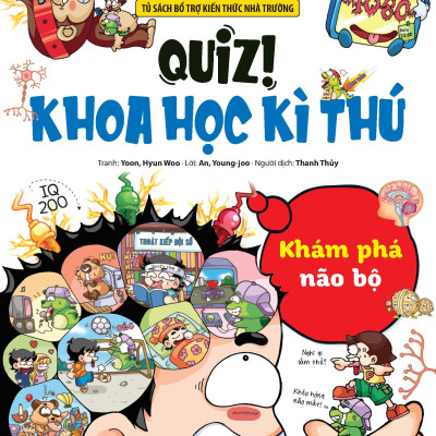 Sách - Quiz! Khoa Học Kì Thú - Khám Phá Não Bộ