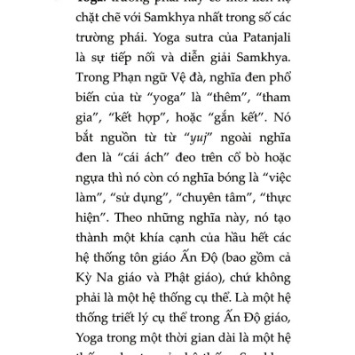 Yoga Sutra - Dịch Từ Tiếng Phạn - Patanjali; Sophia Ngô dịch; Hà Thuỷ Nguyên hiệu đính