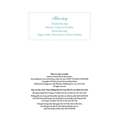 Dạy Con Đọc Sách - Bản Quyền