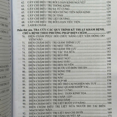 Sách Cẩm Nang Tra Cứu Quy Trình Kỹ Thuật Chuyên Ngành Y Học Cổ Truyền - V2046T