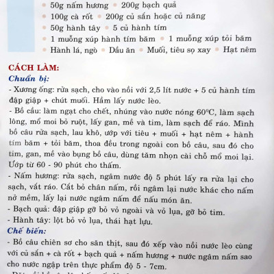 30 Món Ăn Đặc Sắc