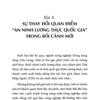 Sông Mê Kông Hay Sông Cửu Long Với Biến Đổi Khí Hậu Toàn Cầu