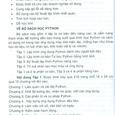 Lập Trình Ứng Dụng Python Dành Cho Người Bắt Đầu