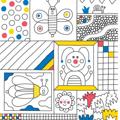 Sách tô màu cho bé tiếng Anh: 1001 Things To Colour