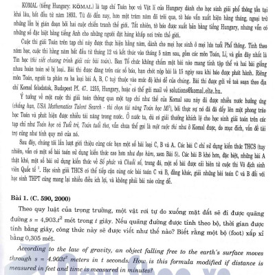 Tuyển Tập Olympic Toán Học Tại Các Nước Đông Âu (Tái Bản)