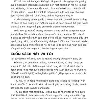 Hiểu Tâm Lý, Xóa Bỏ Lo Lắng Tuổi Teen - TRE