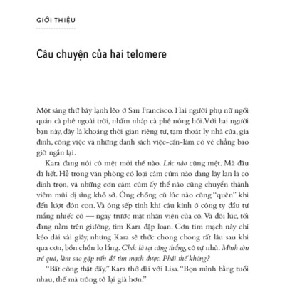 Hiệu Ứng Telomere - Giải Pháp Đột Phá Để Sống Trẻ, Khỏe Và Ngăn Ngừa Lão Hóa _TRE