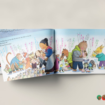 Truyện Ehon bé 3-4-5 tuổi - Vất vả ngủ trưa