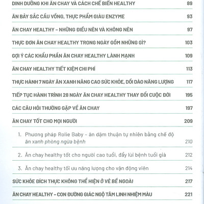 Ăn Chay Healthy Không Lo Thiếu Chất