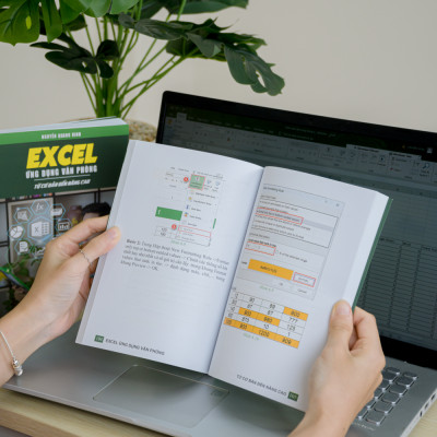 Combo 4 Sách Excel - Word - PowerPoint - AI Ứng Dụng Văn Phòng Từ Cơ Bản Đến Nâng Cao 