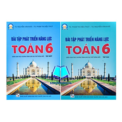 Sách - Combo Bài tập phát triển năng lực Toán 6