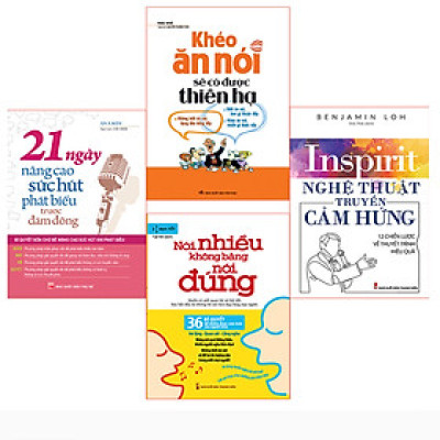 Bookset: Nghệ Thuật Truyền Cảm Hứng Trước Đám Đông