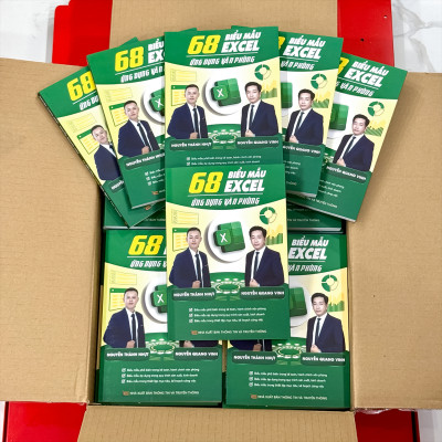 Sách 68 Biểu Mẫu Excel Ứng Dụng Văn Phòng Bí Quyết Tăng Hiệu Quả Công Việc