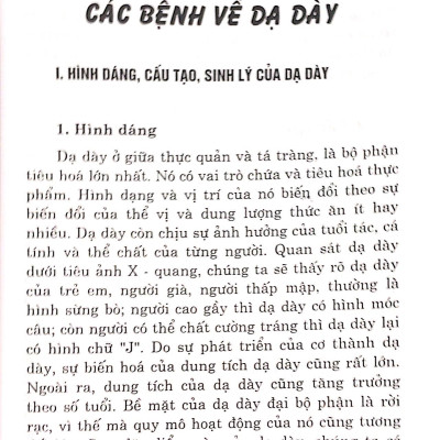 Các Phương Pháp Chữa Trị - Bệnh Dạ Dày
