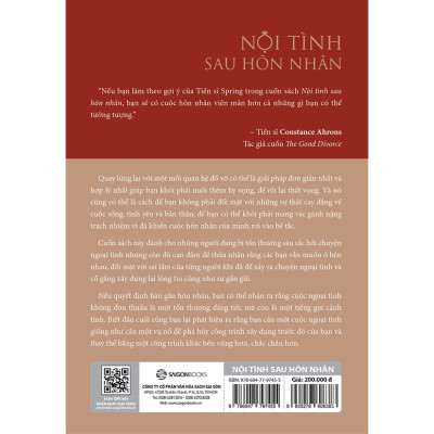 Sách - Nội Tình Sau Hôn Nhân - After The Affair