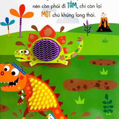 Sách Tương Tác Thông Minh - Đừng Chạm Vào Khủng Long