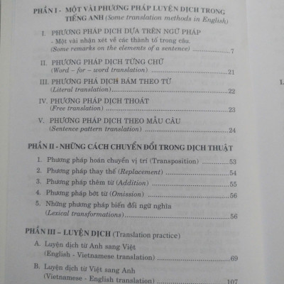 Phương pháp dịch Anh Việt - English Vietnamese Translation Method