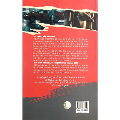 Sách - Sự Thật Vụ Mất Tích Nữ Nhà Báo Stephanie Mailer - NXB Phụ Nữ