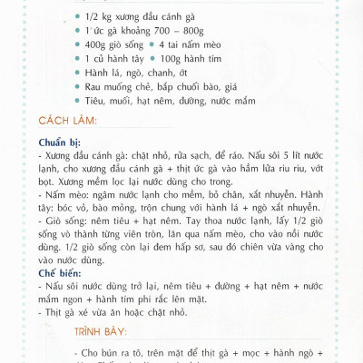 Các Món Điểm Tâm