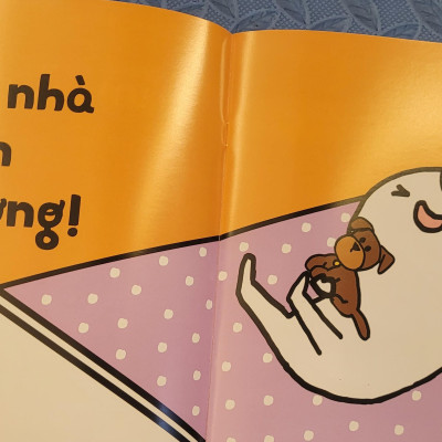 Sách Ehon Miu Bé Nhỏ Phần 1 Song Ngữ - Đừng Ăn Vạ Nhé