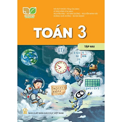 Sách giáo khoa Toán 3- tập hai- Kết Nối Tri Thức Với Cuộc Sống (Kèm Nilon bọc Sách)