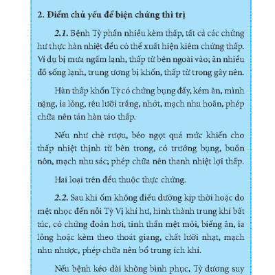 Đông Y Nội Khoa Và Bệnh Án