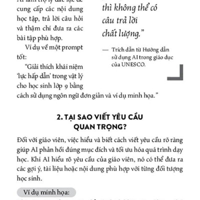 Sách - Nghề Thầy Và Trí Tuệ Nhân Tạo