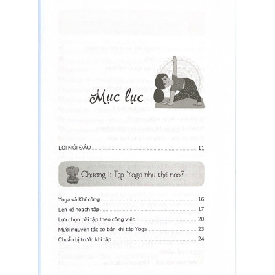 Sổ Tay Tự Luyện Tập Yoga - Tác Giả  Hà Khiết (Tái Bản) - Vanlangbooks