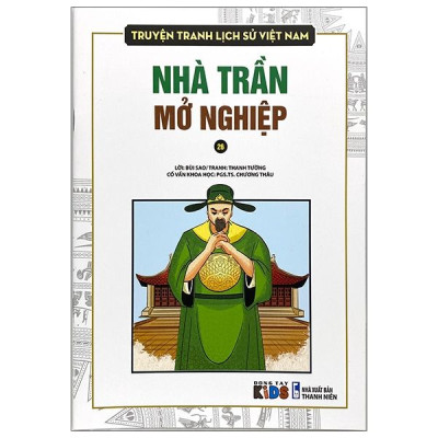 Combo Truyện tranh lịch sử Việt Nam (5 quyển - in màu): Nhà Lý suy vong + Nhà Trần mở nghiệp + Trần Thái Tông hoàng đế đầu tiên của nhà Trần + Đầu thần chưa rơi xuống đất, xin bệ hạ đừng lo... + Hào khí Đông A
