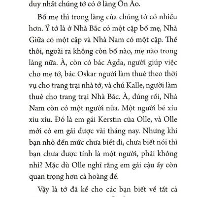 Những Ngày Hạnh Phúc Ở Làng Ồn Ào (Song Ngữ Anh - Việt) (PNU)