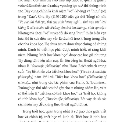 Triết Học Khoa Học