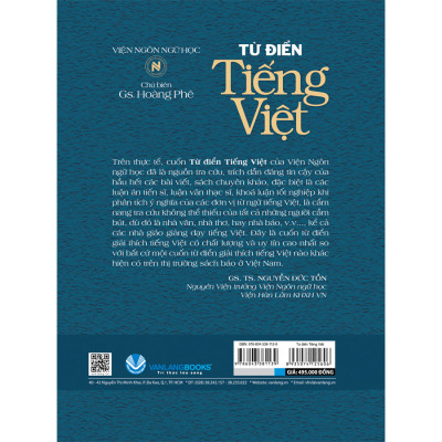 Từ Điển Tiếng Việt (Hoàng Phê)(Tái Bản)