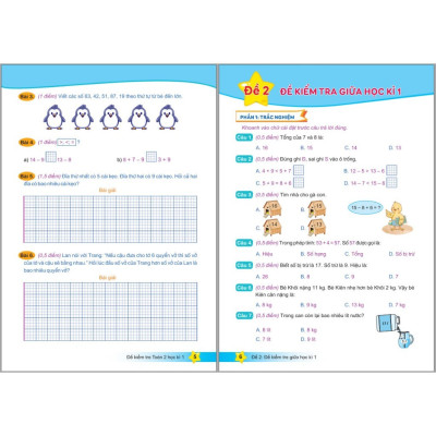Sách - Đề Kiểm Tra Toán 2 kỳ 2 - Bộ Sách Kết Nối Tri Thức Với Cuộc Sống - ND