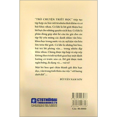Sách - Trò Chuyện Triết Học - Tập 4, 5, 6 - Thời Đại