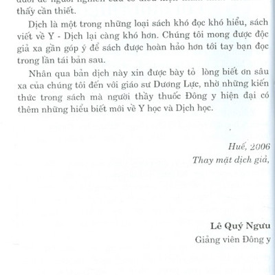 Chu Dịch Và Đông Y Học - Bìa cứng (Tái bản năm 2021)