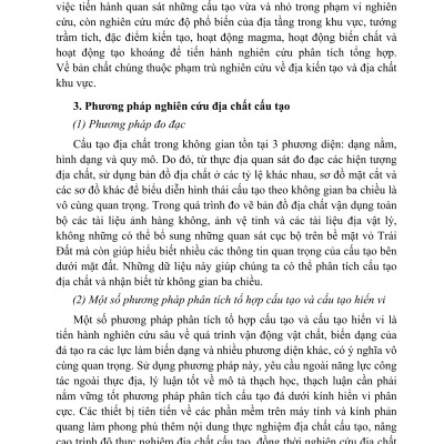 Địa Chất Cấu Tạo