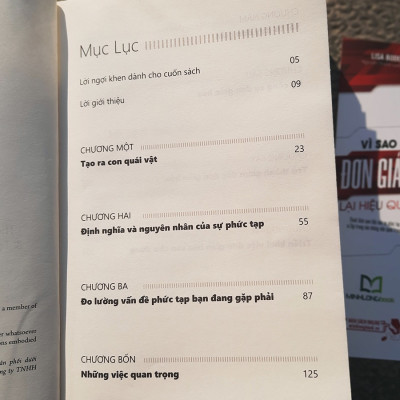 Vì Sao Đơn Giản Lại Hiệu Quả - Thoát Khỏi Cạm Bẫy Của Sự Phức Tạp & Tập Trung Vào Những Việc Quan Trọng