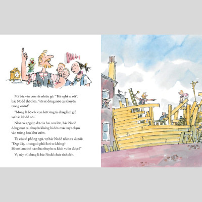 Tác Phẩm Kinh Điển Của Quentin Blake - Chiếc Thuyền Của Bác Thợ Mộc