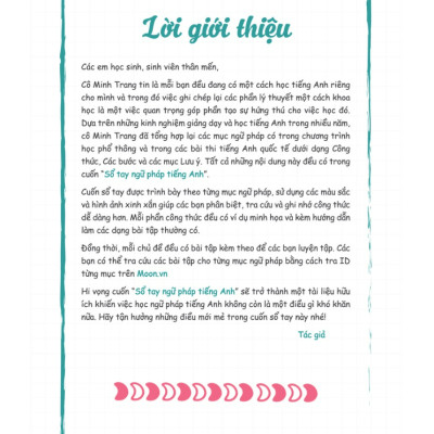 Sách - Sổ tay ngữ pháp Tiếng Anh (Moon)