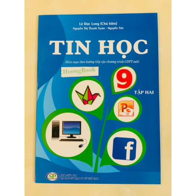 Sách - Combo Tin học Lớp 9 - Tập 1 + 2 (KP)