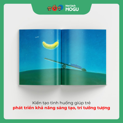 Truyện Ehon bé 3-4-5 tuổi - Chúng tớ ăn mất Trăng rồi!