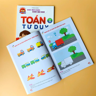 Combo Sách Tập Đánh Vần Tiếng Việt Và Toán Tư Duy Cho Trẻ Tự Tin Vào Lớp 1 Từ 4