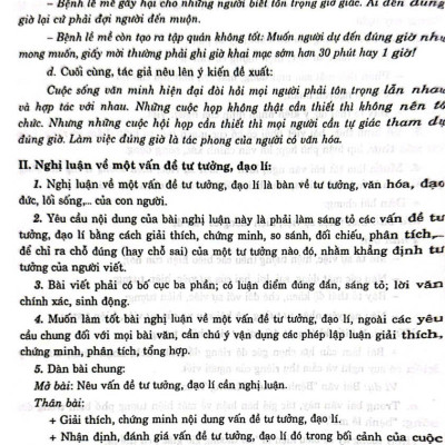 Những Bài Văn Mẫu Nghị Luận Xã Hội