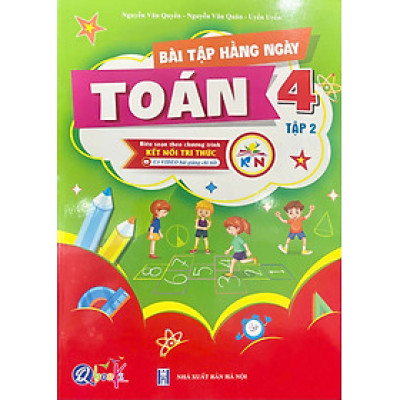 Bài tập hằng ngày Toán 4 tập 2 - Biên soạn theo chương trình kết nối tri thức